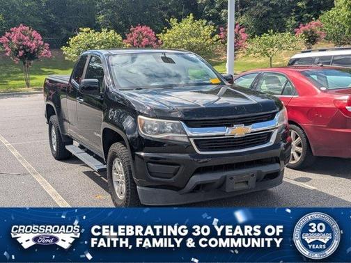 Black 2018 Chevrolet Colorado WT