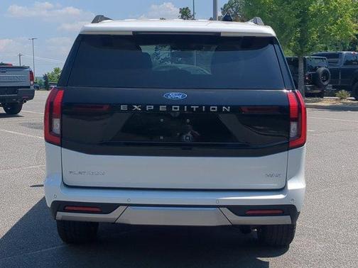 White Metallic 2026 Ford Expedition Max Platinum