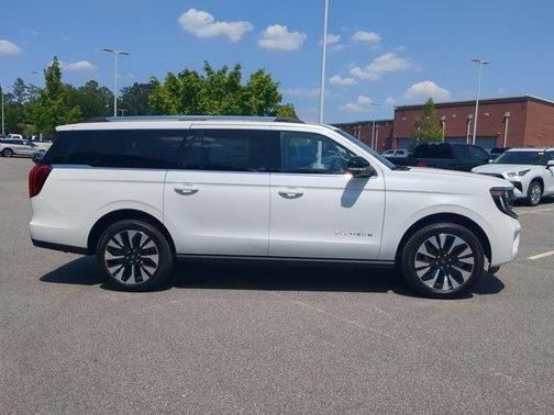 White Metallic 2026 Ford Expedition Max Platinum