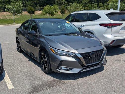 Gray 2022 Nissan Sentra SR
