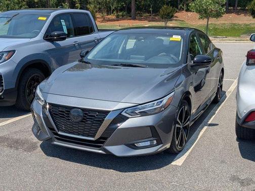 Gray 2022 Nissan Sentra SR