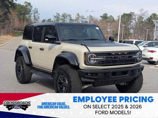 Beige 2025 Ford Bronco Raptor