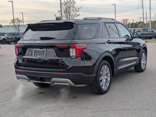Black Metallic 2026 Ford Explorer Platinum