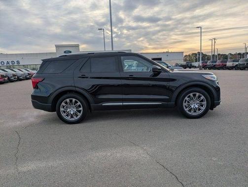 Black 2026 Ford Explorer Platinum