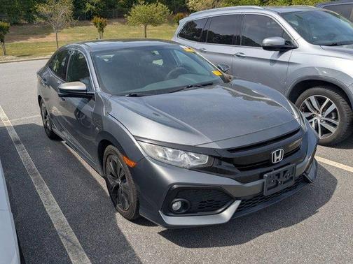 Polished Metal Metallic 2018 Honda Civic EX