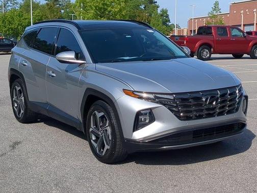Shimmering Silver 2023 Hyundai TUCSON Limited