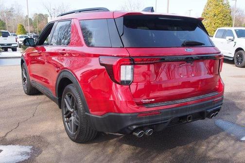 Red Metallic 2025 Ford Explorer ST