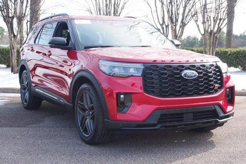Red Metallic 2025 Ford Explorer ST
