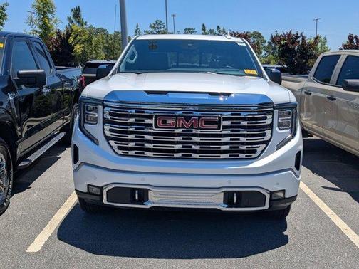 White Frost Tri-Coat 2024 GMC Sierra 1500 Denali