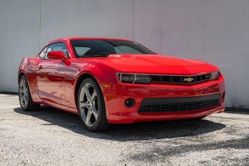 Red 2014 Chevrolet Camaro 1LT