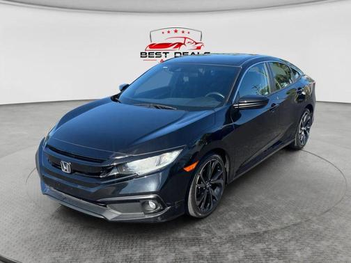 Crystal Black Pearl 2021 Honda Civic Sport