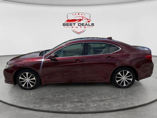 Burgundy 2016 Acura TLX FWD