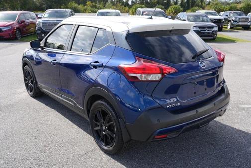 Blue 2020 Nissan Kicks SR