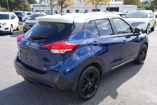 Blue 2020 Nissan Kicks SR