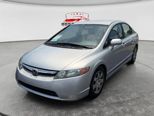 Alabaster Silver Metallic 2008 Honda Civic LX