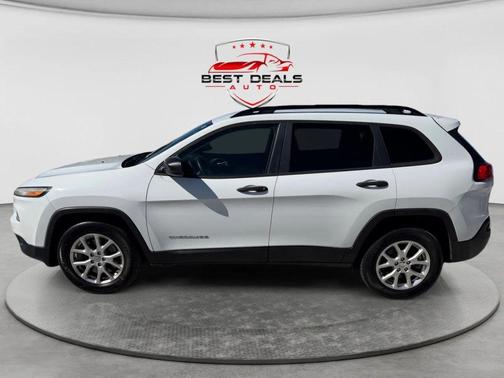 Bright White Clearcoat 2016 Jeep Cherokee Sport