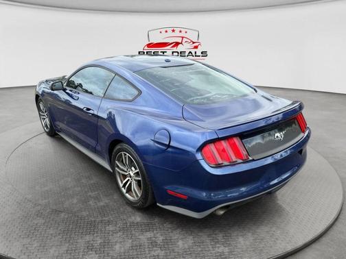 Black 2015 Ford Mustang EcoBoost Premium