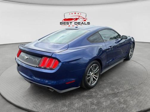 Black 2015 Ford Mustang EcoBoost Premium