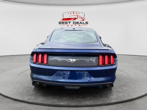 Black 2015 Ford Mustang EcoBoost Premium