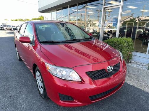 Barcelona Red Metallic 2010 Toyota Corolla LE