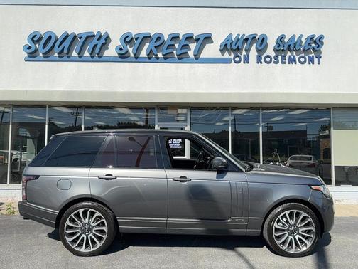 Dark Gray Metallic 2016 Land Rover Range Rover 5.0L Supercharged