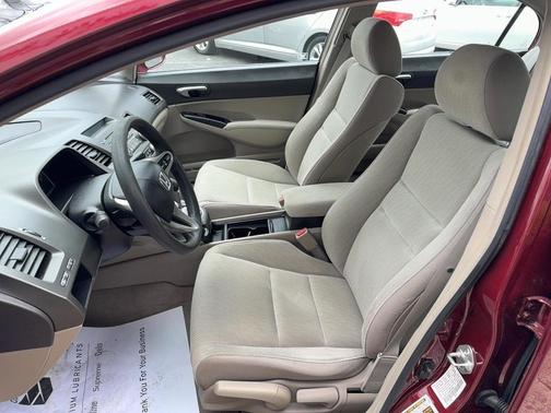 Burgundy 2011 Honda Civic LX