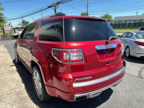 Red Metallic 2014 GMC Acadia Denali