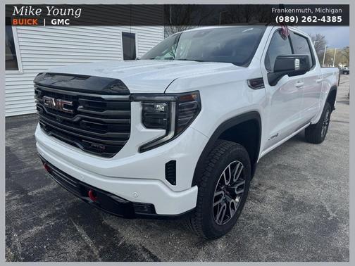 Summit White 2026 GMC Sierra 1500 AT4