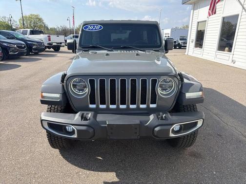 Gray 2020 Jeep Wrangler Unlimited Sahara