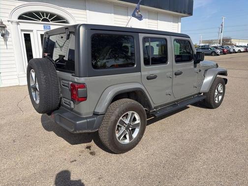 Gray 2020 Jeep Wrangler Unlimited Sahara