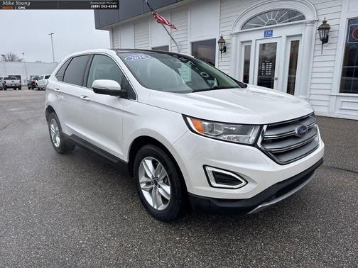 White 2016 Ford Edge SEL