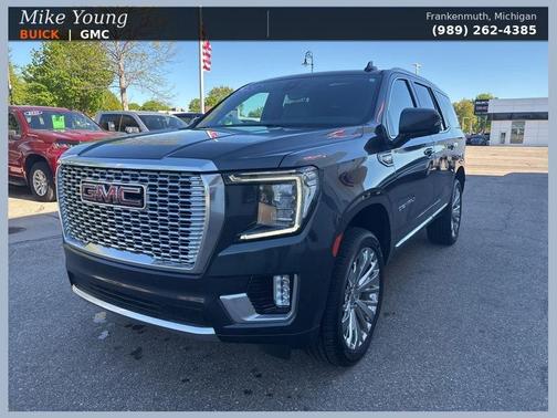 Hunter Metallic 2021 GMC Yukon Denali