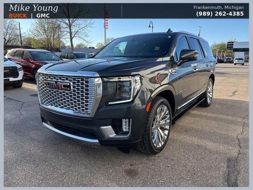 Hunter Metallic 2021 GMC Yukon Denali