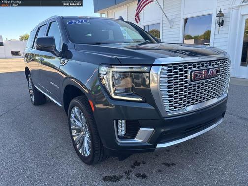 Hunter Metallic 2021 GMC Yukon Denali