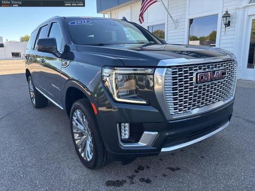Hunter Metallic 2021 GMC Yukon Denali