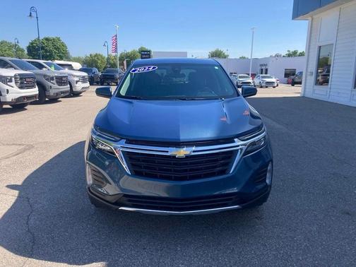Lakeshore Blue Metallic 2024 Chevrolet Equinox LT