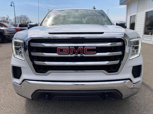 Summit White 2021 GMC Sierra 1500 SLE