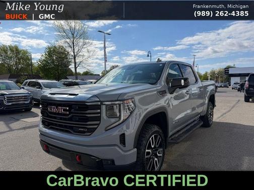 Gray 2024 GMC Sierra 1500 AT4