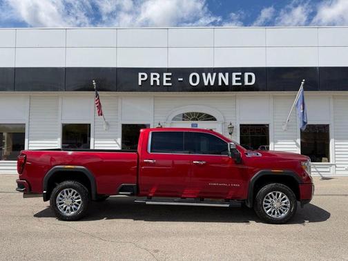 Cayenne Red Tintcoat 2022 GMC Sierra 3500 Denali