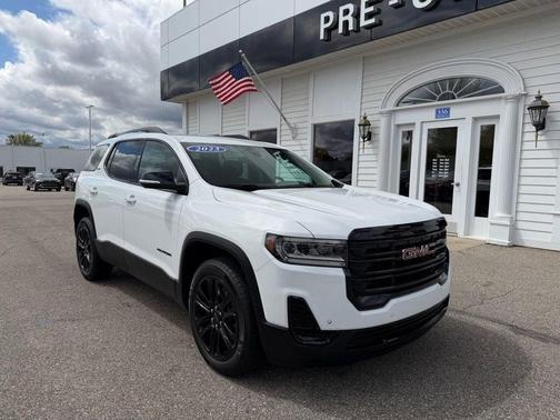 Summit White 2023 GMC Acadia SLE