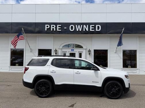 Summit White 2023 GMC Acadia SLE