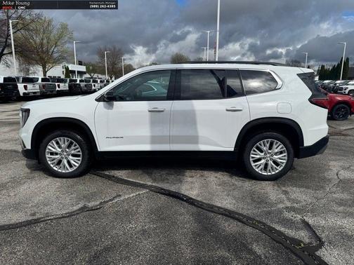 Summit White 2026 GMC Acadia Elevation