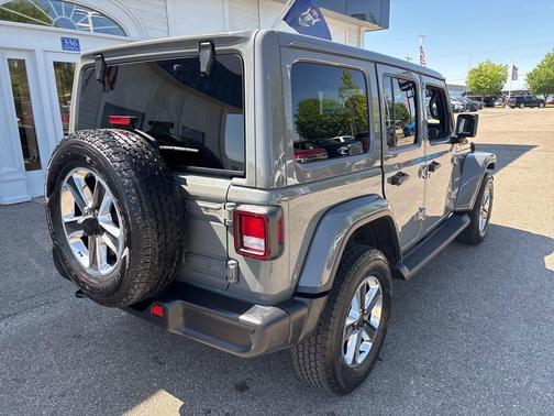 Gray 2022 Jeep Wrangler Unlimited Sahara