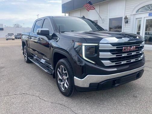 Titanium Rush Metallic 2023 GMC Sierra 1500 SLE