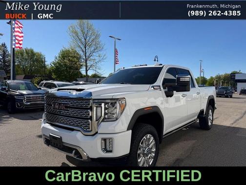 Summit White 2023 GMC Sierra 2500 Denali