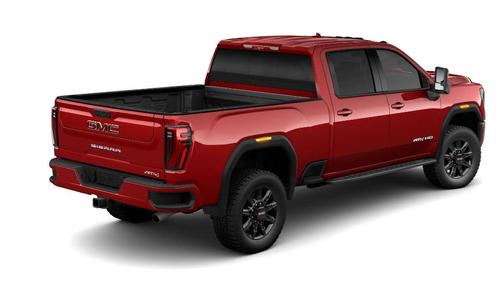 Volcanic Red 2026 GMC Sierra 2500 AT4