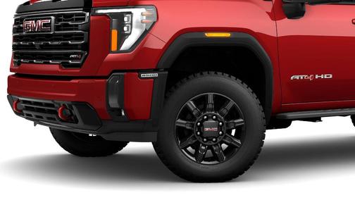 Volcanic Red 2026 GMC Sierra 2500 AT4