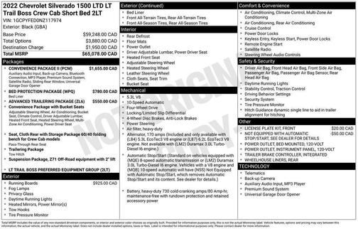 2022 Chevrolet Silverado 1500 Limited LT Trail Boss