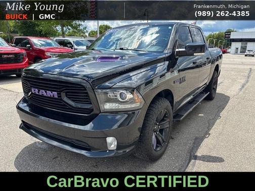 Black 2018 RAM 1500 Sport