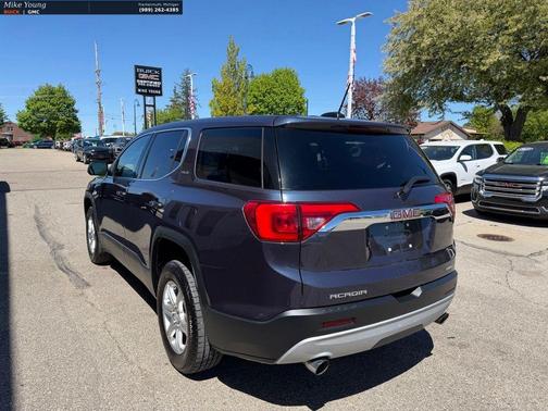 Blue Steel Metallic 2019 GMC Acadia SLE-1